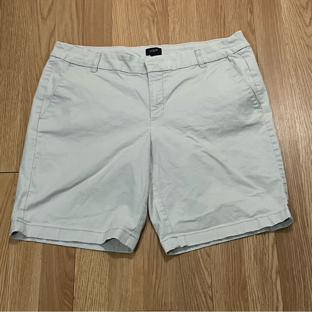 J. Crew Light Beige Cotton Shorts